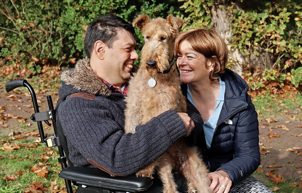 Vrijwilliger met hart voor mens en dier